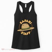 Safari Staff Safari Birthday Zoo Birthday Women's Tank Top thumb 0