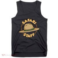 Safari Staff Safari Birthday Zoo Birthday Tank Top thumb 0