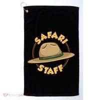 Safari Staff Safari Birthday Zoo Birthday Golf Towel thumb 0