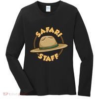 Safari Staff Safari Birthday Zoo Birthday Women's Long Sleeve Shirt thumb 0
