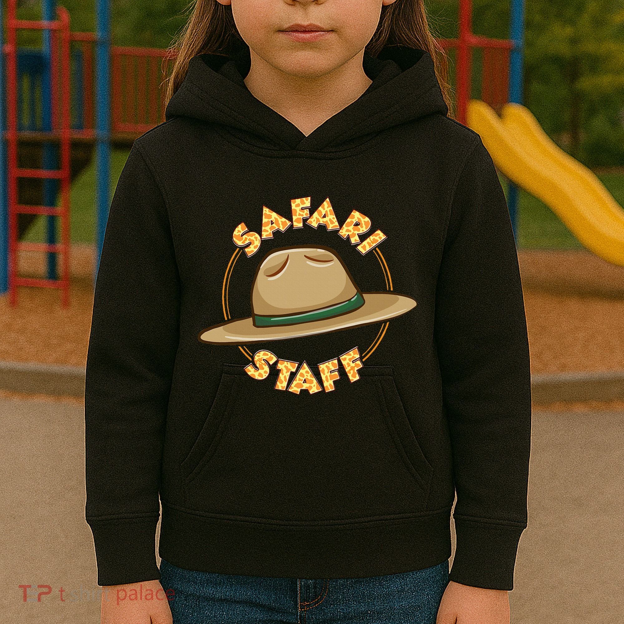 Safari Staff Safari Birthday Zoo Birthday Kids Hoodie