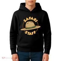 Safari Staff Safari Birthday Zoo Birthday Kids Hoodie thumb 4