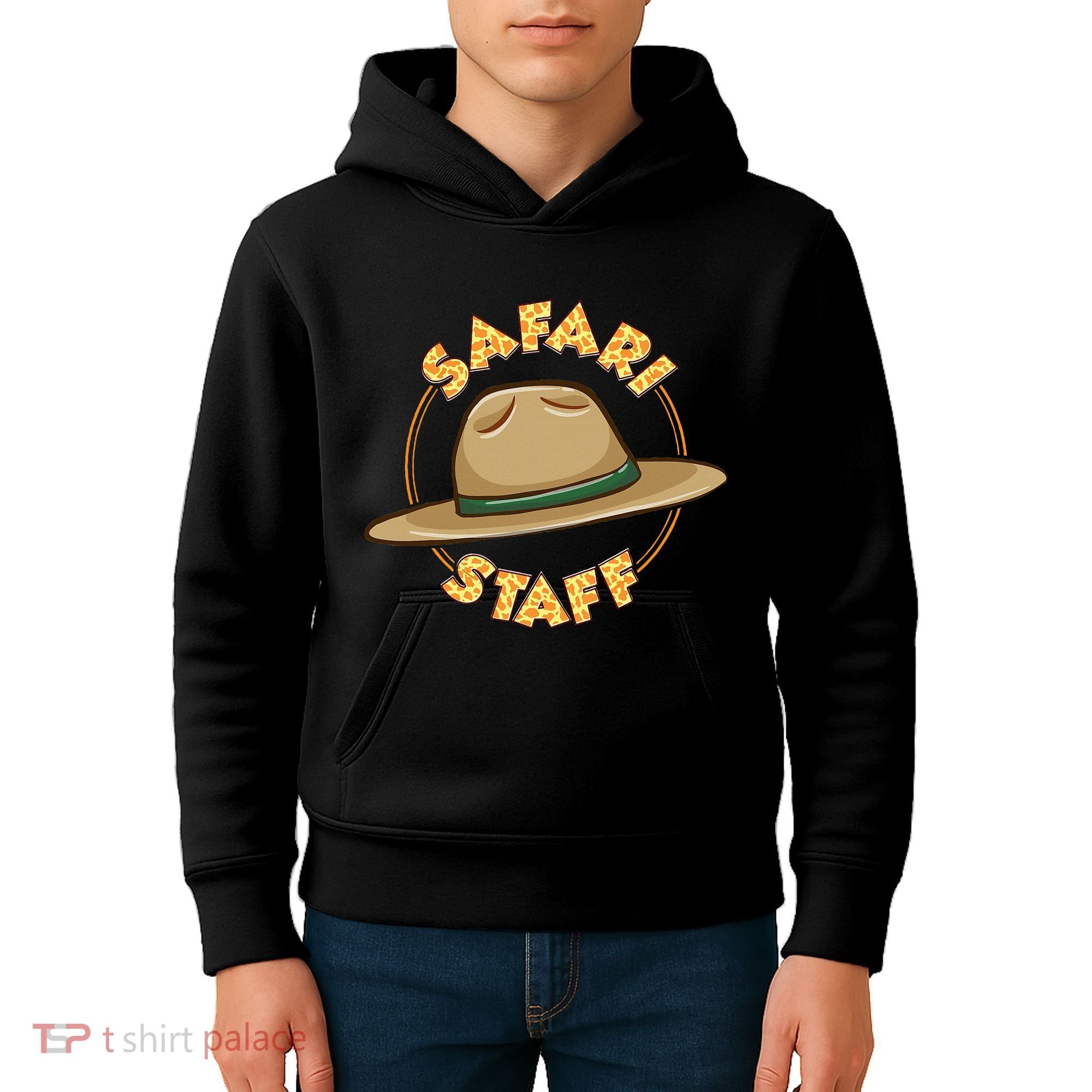 Safari Staff Safari Birthday Zoo Birthday Kids Hoodie