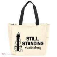 Still Standing Sanibel Strong Florida Hurricane Relief Tote Bag thumb 0