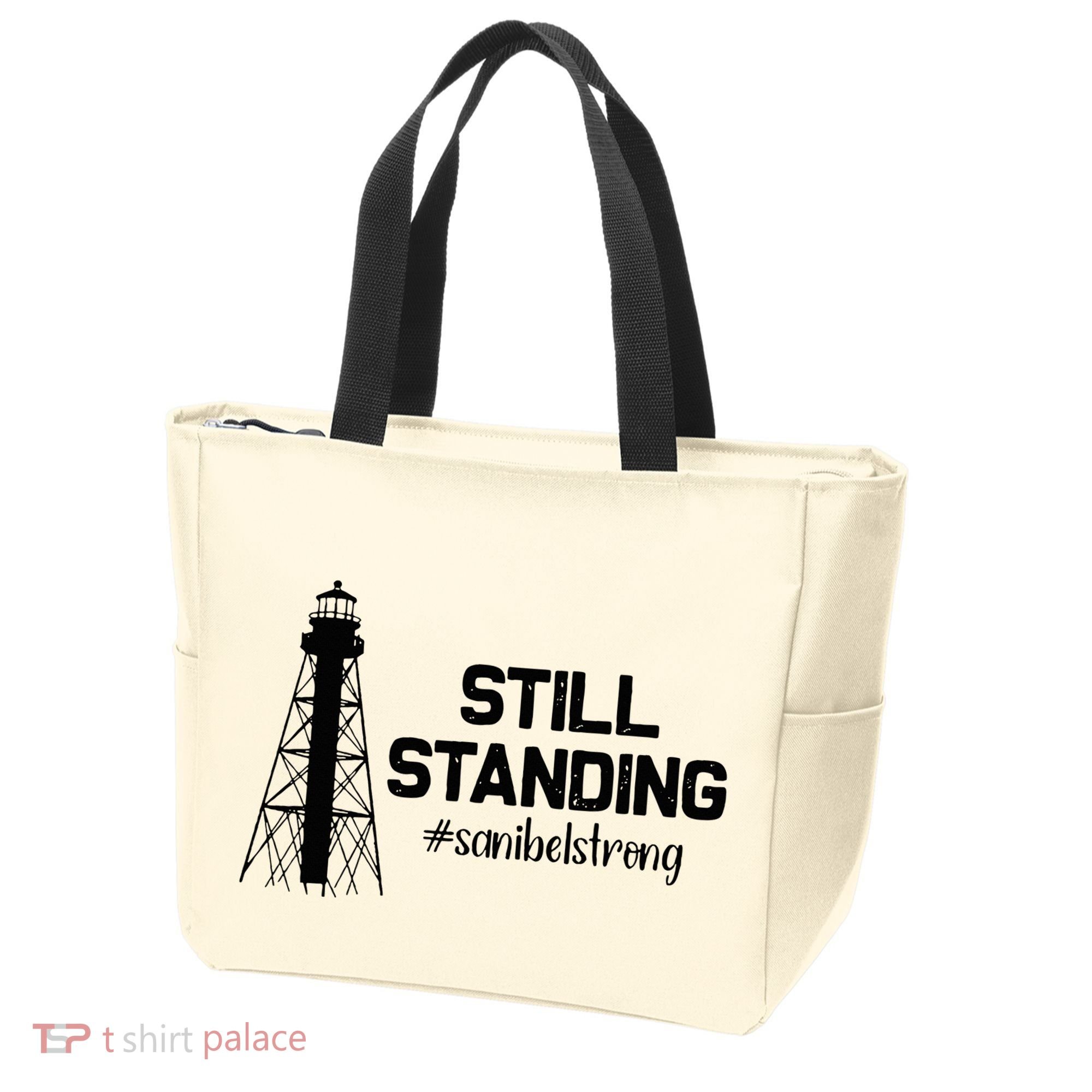 Still Standing Sanibel Strong Florida Hurricane Relief Tote Bag