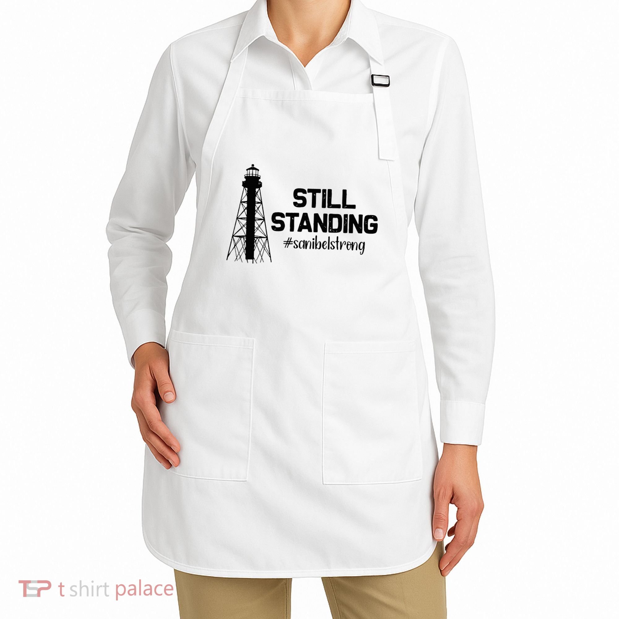 Still Standing Sanibel Strong Florida Hurricane Relief Apron