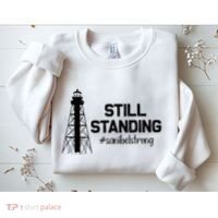 Still Standing Sanibel Strong Florida Hurricane Relief Sweatshirt thumb 2