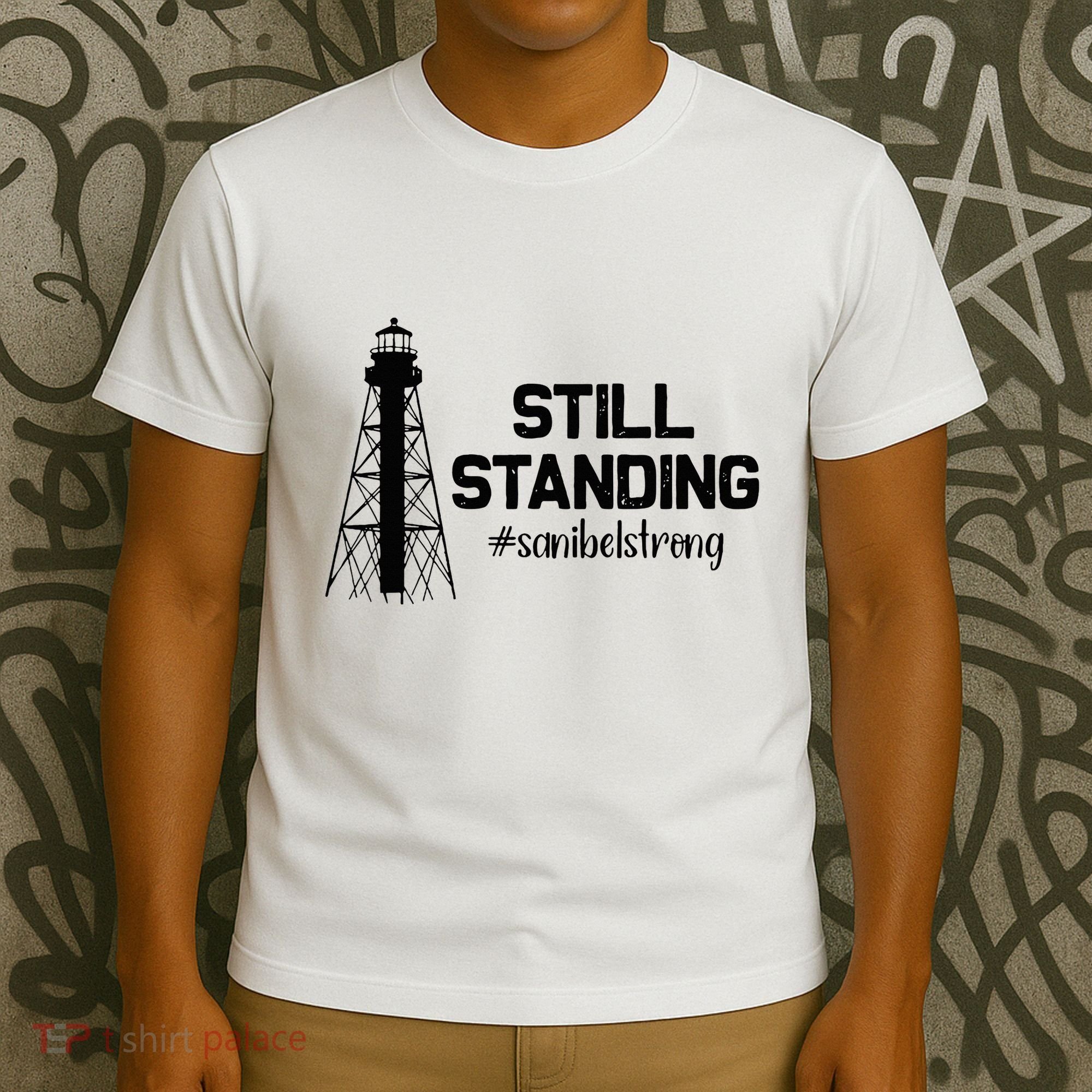 Still Standing Sanibel Strong Florida Hurricane Relief T-Shirt