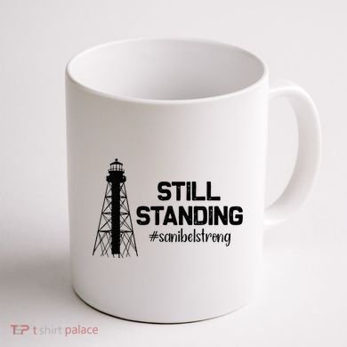Still Standing Sanibel Strong Florida Hurricane Relief Coffee Mug back