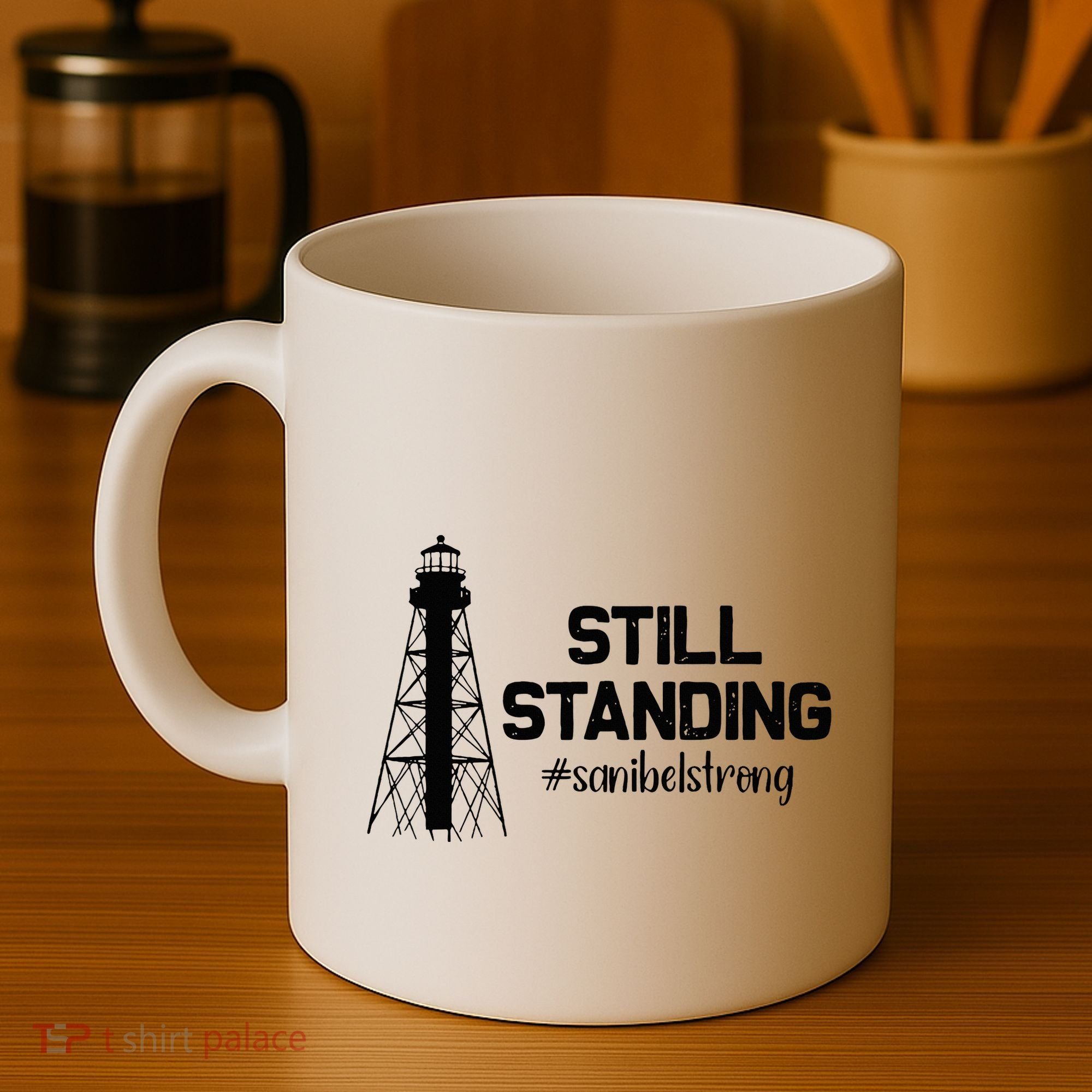 Still Standing Sanibel Strong Florida Hurricane Relief Coffee Mug