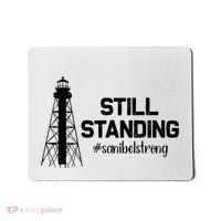 Still Standing Sanibel Strong Florida Hurricane Relief Mousepad thumb 0