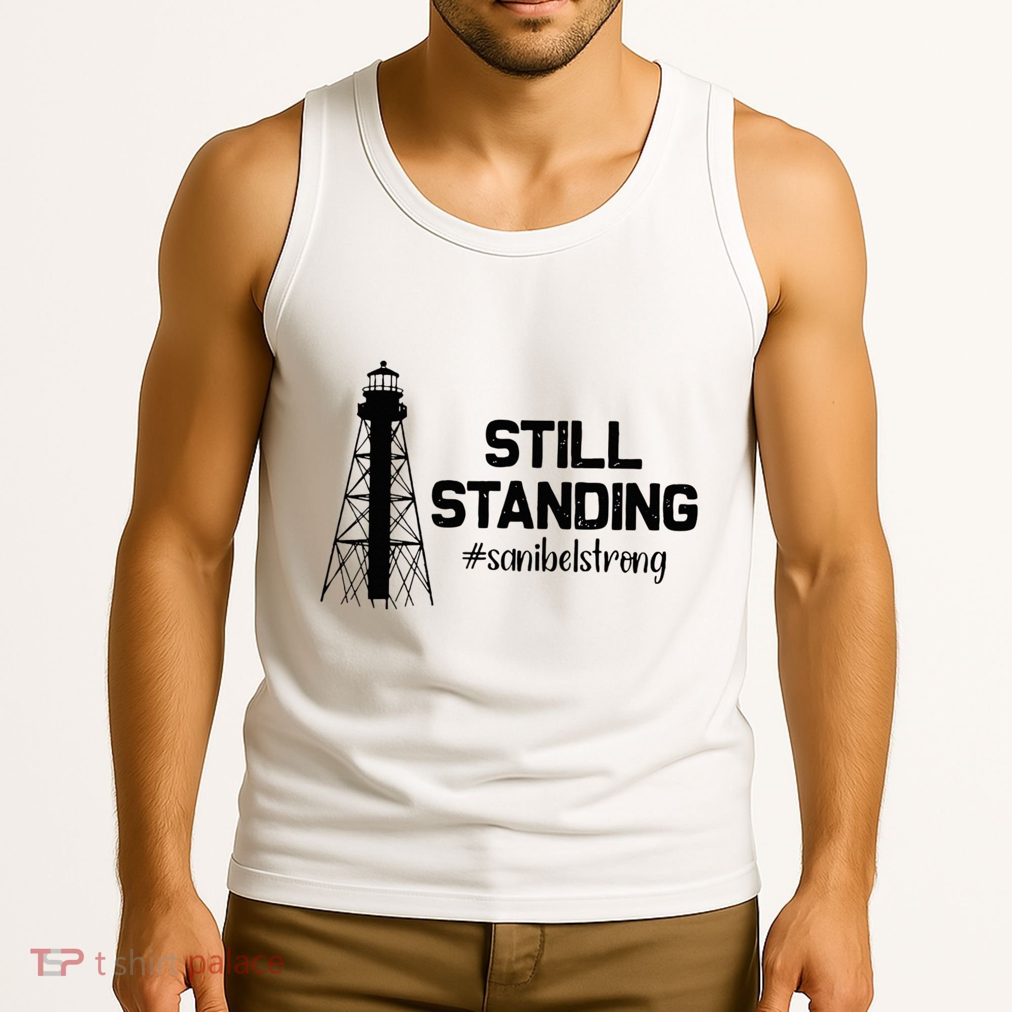 Still Standing Sanibel Strong Florida Hurricane Relief Tank Top
