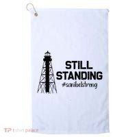 Still Standing Sanibel Strong Florida Hurricane Relief Golf Towel thumb 0