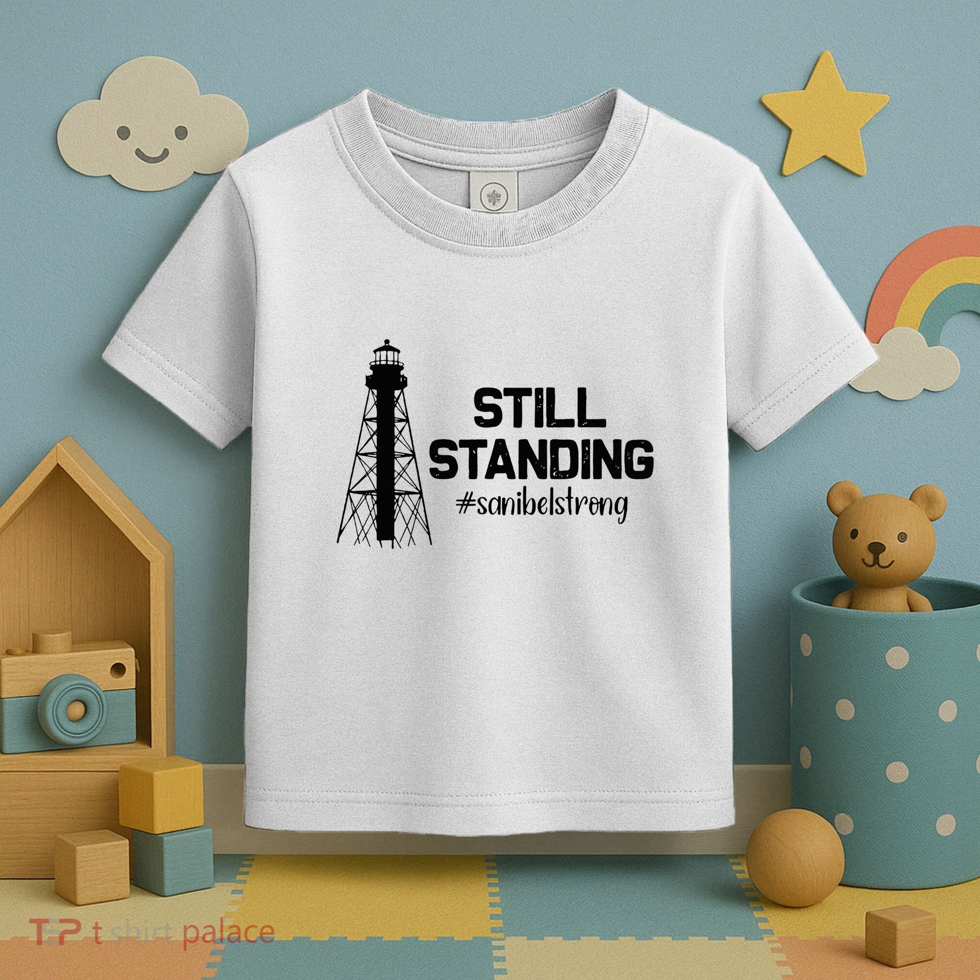 Still Standing Sanibel Strong Florida Hurricane Relief Toddler T-Shirt