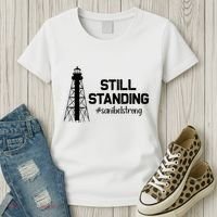 Still Standing Sanibel Strong Florida Hurricane Relief Women's T-Shirt thumb 3