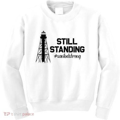 Still Standing Sanibel Strong Florida Hurricane Relief Kids Sweatshirt
