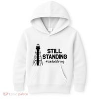 Still Standing Sanibel Strong Florida Hurricane Relief Kids Hoodie thumb 0
