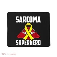 Sarcoma Superhero Survivor Warrior Chemo Fighter Mousepad thumb 0