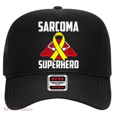 Sarcoma Superhero Survivor Warrior Chemo Fighter Hat