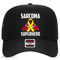 Sarcoma Superhero Survivor Warrior Chemo Fighter Hat thumb 0