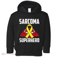 Sarcoma Superhero Survivor Warrior Chemo Fighter Toddler Hoodie thumb 0