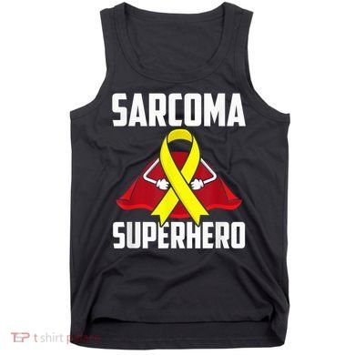 Sarcoma Superhero Survivor Warrior Chemo Fighter Tank Top