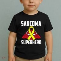 Sarcoma Superhero Survivor Warrior Chemo Fighter Toddler T-Shirt thumb 2