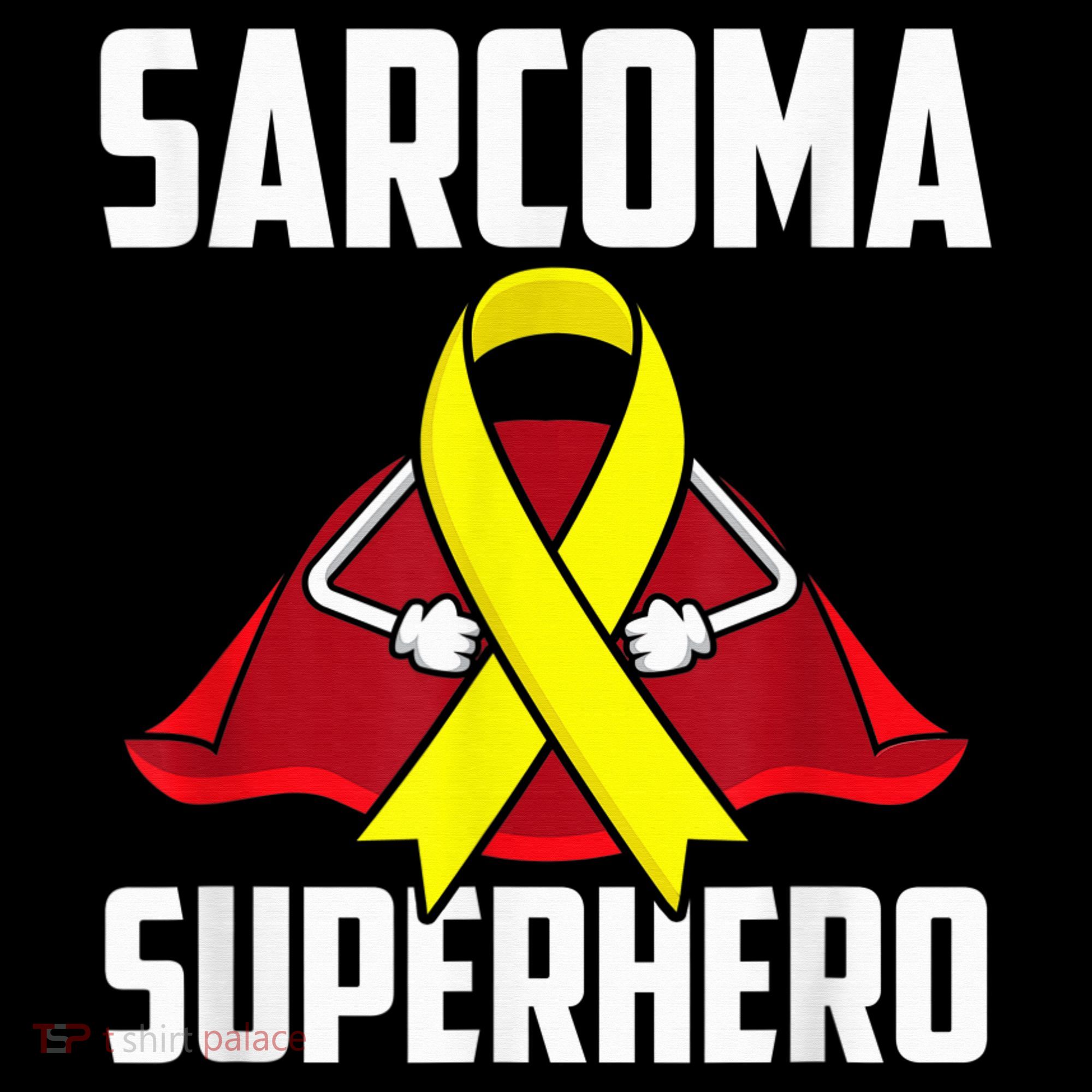 Sarcoma Superhero Survivor Warrior Chemo Fighter Kids Hoodie