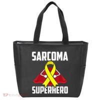 Sarcoma Superhero Survivor Warrior Chemo Fighter Tote Bag thumb 0