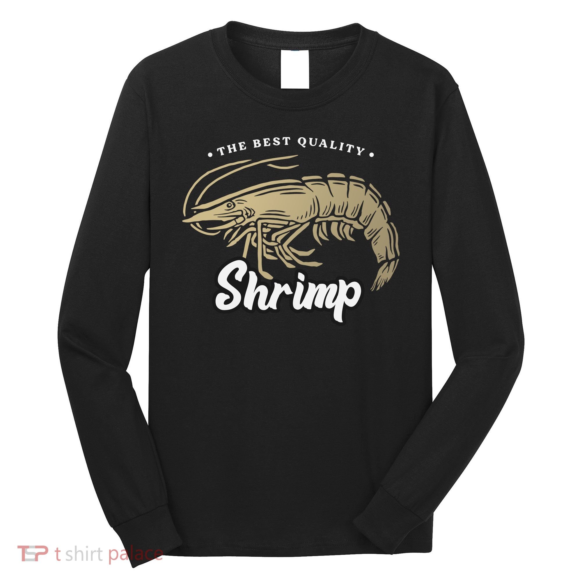 Shrimp Seafood Long Sleeve Shirt
