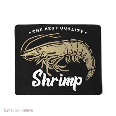 Shrimp Seafood Mousepad