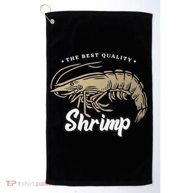Shrimp Seafood Golf Towel