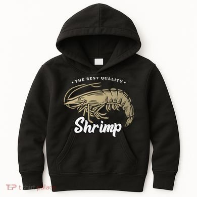 Shrimp Seafood Kids Hoodie