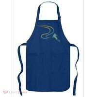 Skiing Ski Snow Heartbeat Retro Meaningful Gift Apron thumb 0