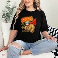Super Sloth Comfort Colors T-Shirt thumb 2