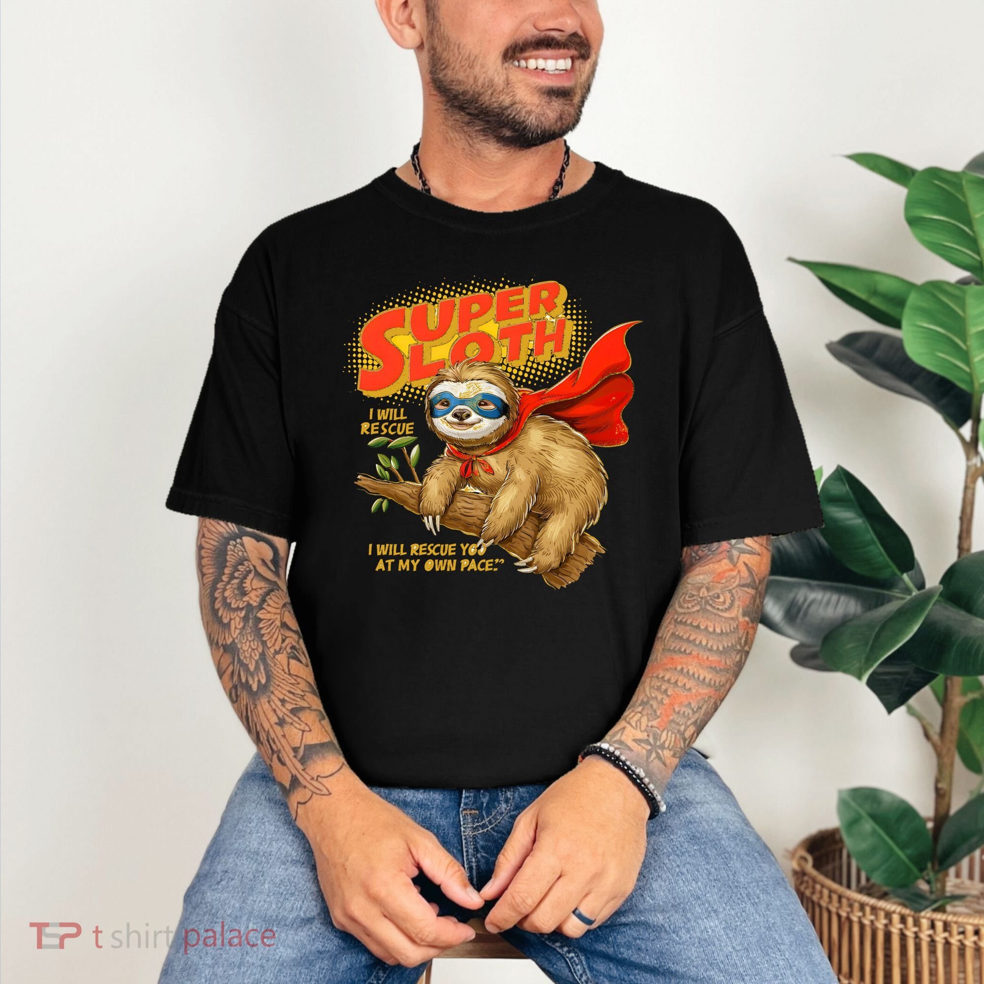 Super Sloth Comfort Colors T-Shirt