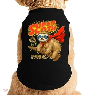 Super Sloth Doggie Tank