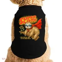 Super Sloth Doggie Tank thumb 0
