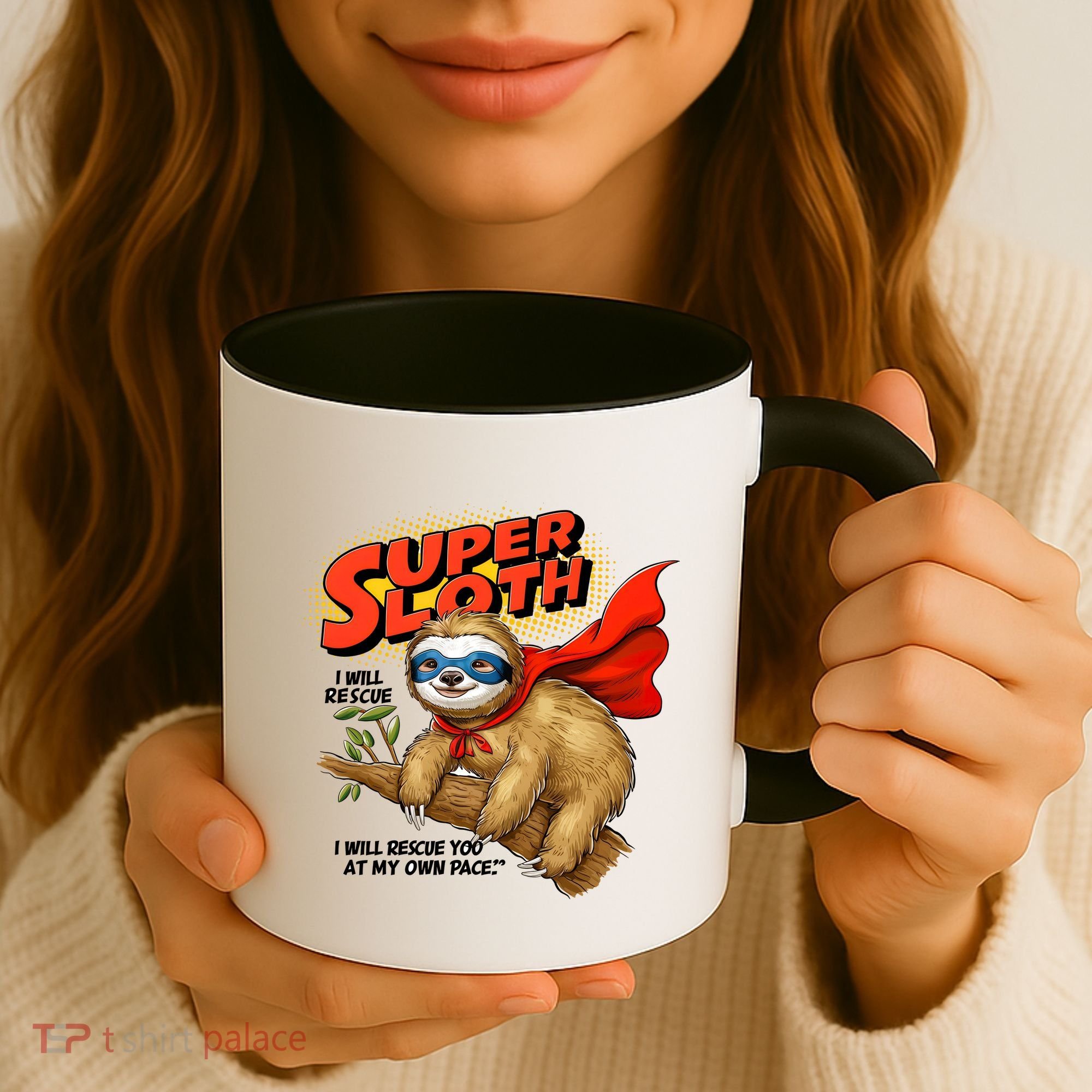 Super Sloth Coffee Mug