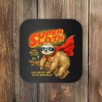 Super Sloth Coaster thumb 0
