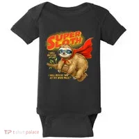 Super Sloth Baby Bodysuit thumb 0