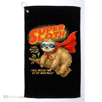 Super Sloth Golf Towel