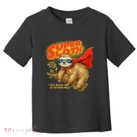 Super Sloth Toddler T-Shirt thumb 0