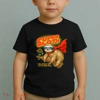 Super Sloth Toddler T-Shirt thumb 2
