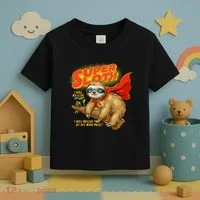 Super Sloth Toddler T-Shirt thumb 3
