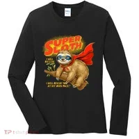 Super Sloth Women's Long Sleeve Shirt thumb 0