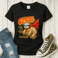 Super Sloth Women's T-Shirt thumb 3