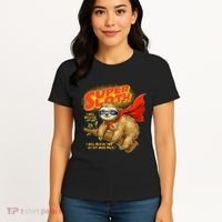 Super Sloth Women's T-Shirt thumb 4