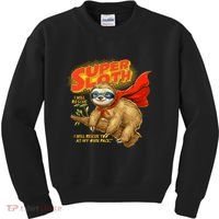 Super Sloth Kids Sweatshirt thumb 0