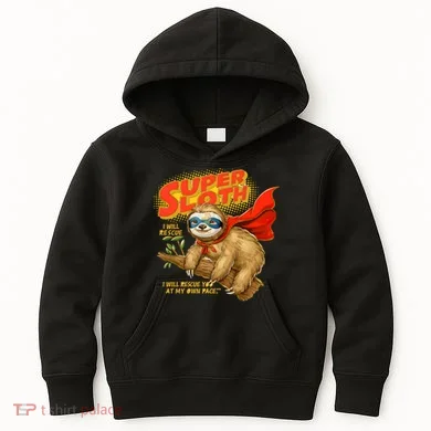 Super Sloth Kids Hoodie